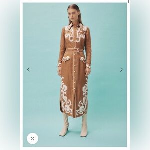 Alemais Ruby Applique Shirt & Skirt Set